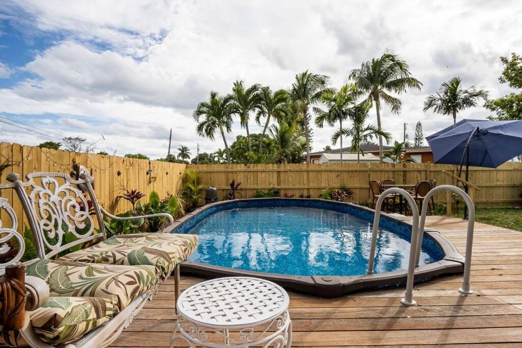 Tropical Pool Luxury Home Best Location Beaches Restaurant Hard Rock Fun Hallandale Beach Ngoại thất bức ảnh