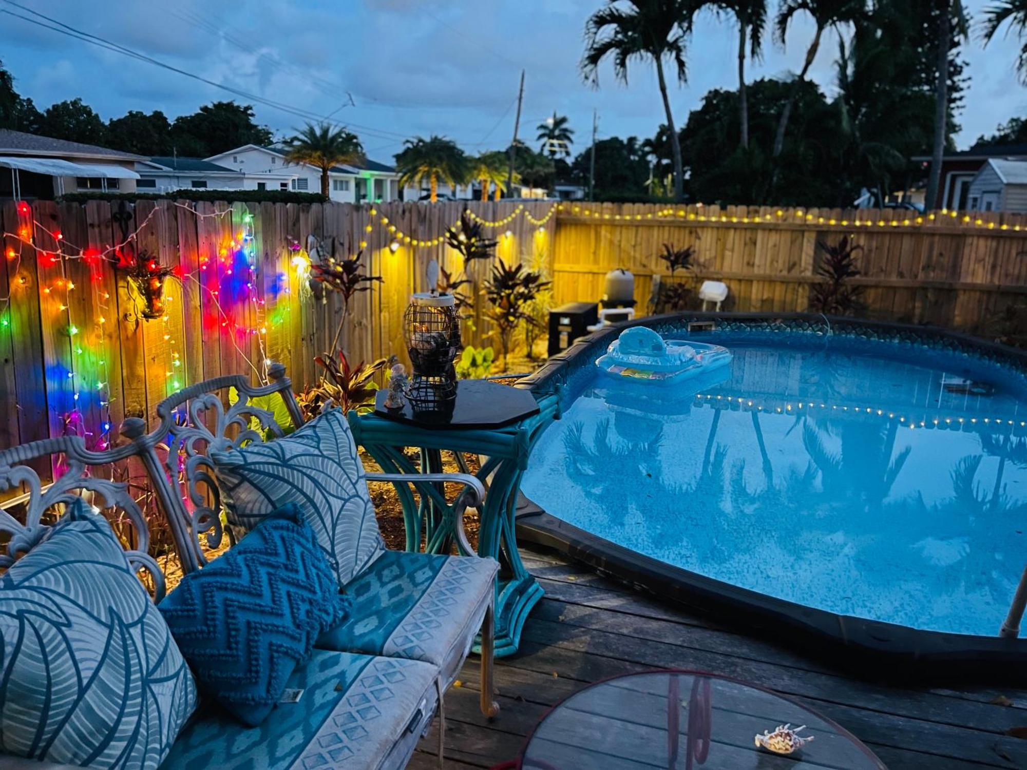 Tropical Pool Luxury Home Best Location Beaches Restaurant Hard Rock Fun Hallandale Beach Ngoại thất bức ảnh